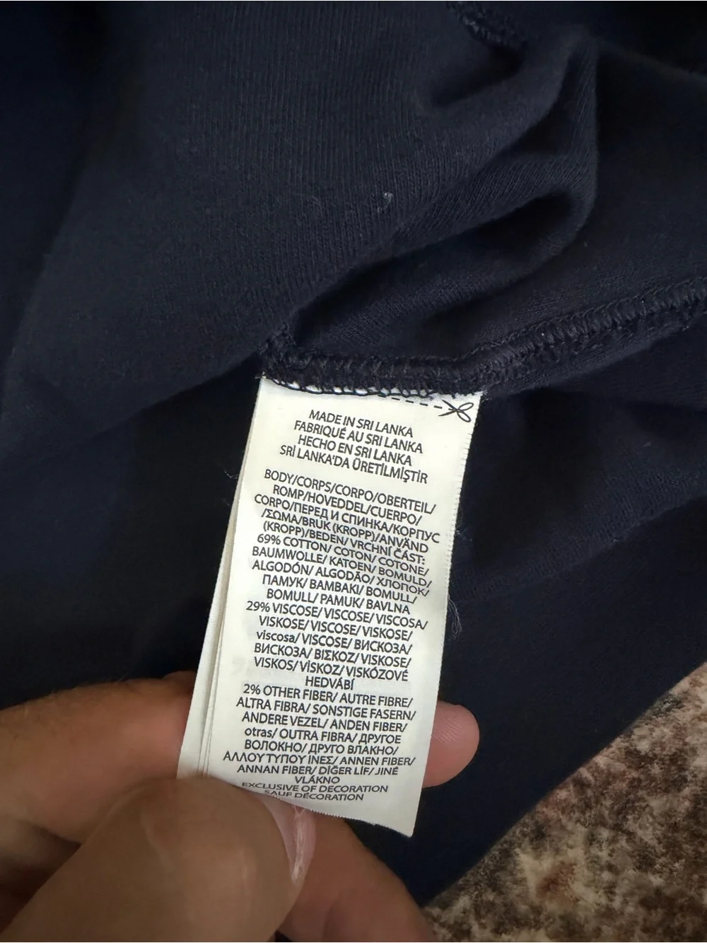 Polo by Ralph Lauren Men’s Navy Half-Zip Pullover with Pony Logo